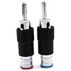 4pcs Hi-end Rhodium Plated Audio Video Speaker Jack 8mm Self-locking Male Banana Plug speaker Interconnector cale connector (Bundle : 4pcs) view 1