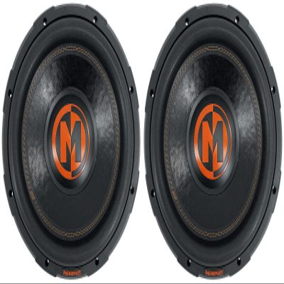 Memphis (2) Audio MJP1244 12" 1500w MOJO Pro Car Audio Subwoofers DVC 4 ohm Subs