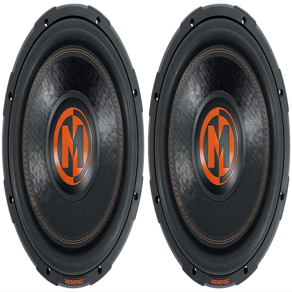 Memphis (2) Audio MJP1244 12" 1500w MOJO Pro Car Audio Subwoofers DVC 4 ohm Subs