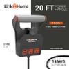 Link2Home 20 Ft. Power Handle Extension Cord W/ 2 Outlets & 2 USB Ports - Wall Bracket & Hardware Included view 2