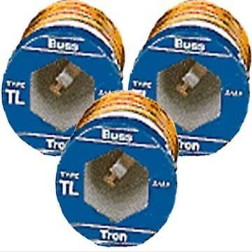 Bussmann - Cooper BP-TL-20 3 Count 20 Amp Time Delay Plug Fuses