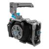 KONDOR BLUE 6K Pro Cage with Top Handle Compatible with Blackmagic Design | Lightweight Aerospace Grade Aluminum | Multiple Mounting Points | Built-in HDMI & USB C Cable Clamps | Space Gray view 1