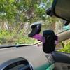 DXIUMZHP Vehicle Mounts Suction-Cup Phone Mount Car Mobile Phone Suction Cup Bracket, The Instrument Panel Navigation Supports The Mobile Phone Holder (Color : Purple) view 2