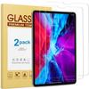 [2 Pack] TDA Trading Screen Protector for iPad Pro 12.9 (5th Generation) Tempered Glass Screen Film 9H Hardness Bubble Free for iPad Pro 12.9 inch (2021 Released) [Face ID and Apple Pencil Compatible] view 1