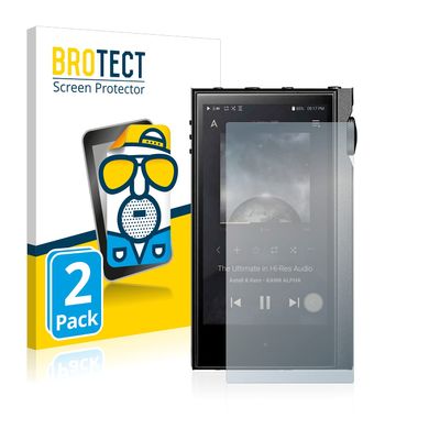 BROTECT. 2X Matte Screen Protector for Astell&Kern Kann Alpha, Matte, Anti-Glare, Anti-Scratch