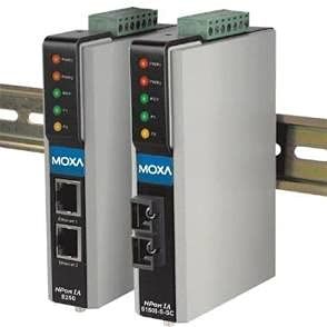 NPort IA-5150-S-SC-T-IEX, Ind Device Server, 1-Port RS-232/422/485 to 1 100BaseF(X) Single-Mode Port, SC, -40 to 75C, IECEx