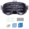 CZFRIEND Goggles V2 Protective Cover Dust-Proof Sun Protection Antenna Memory Card Storage Bag Storage Bag with Lens Protective Film for DJI FPV view 1
