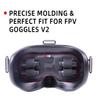 CZFRIEND Goggles V2 Protective Cover Dust-Proof Sun Protection Antenna Memory Card Storage Bag Storage Bag with Lens Protective Film for DJI FPV view 3