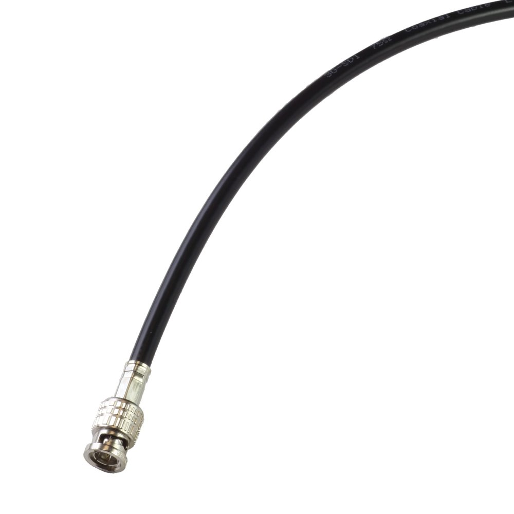 BJC 3G/6G HD SDI Cable, Built with Canare L-4.5CHD Cable Stock and Canare BNCs (Black, 25 Foot)