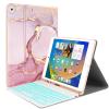 Backlit Keyboard Case for iPad 10.2 9th 8th 7th Generation - Wireless Detachable Keyboard Thin Slim Smart Folio Stand Tablet Cover Case for iPad 10.2 Inch/iPad Air 10.5"(3rd Gen)/iPad Pro 10.5", Pink view 1