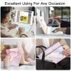 Backlit Keyboard Case for iPad 10.2 9th 8th 7th Generation - Wireless Detachable Keyboard Thin Slim Smart Folio Stand Tablet Cover Case for iPad 10.2 Inch/iPad Air 10.5"(3rd Gen)/iPad Pro 10.5", Pink view 3