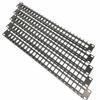 5 Pack Rackmount or Wall Mount 24 Port UTP Keystone Patch Panel (Unshielded Blank Patch Panel for Slim Keystone Jacks/UTP Keystone Panel) view 1