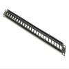 5 Pack Rackmount or Wall Mount 24 Port UTP Keystone Patch Panel (Unshielded Blank Patch Panel for Slim Keystone Jacks/UTP Keystone Panel) view 3