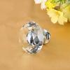 Raguso 8pcs 40mm Crystal Glass Knob Diamond Shaped Cabinet Handle Drawer Pull for Drawer Cabinet Wardrobe view 2