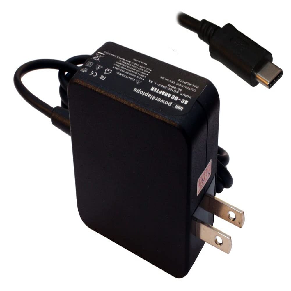 Power4Laptops AC Adapter Laptop Charger Power Supply (US Plug) Compatible with Asus UX390UA-GS053R