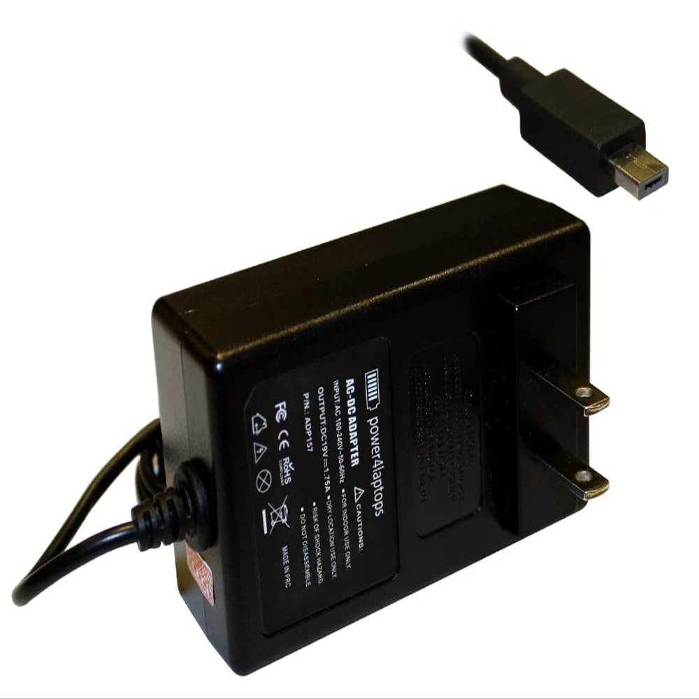 Power4Laptops AC Adapter Laptop Charger Power Supply (US Plug) Compatible with Asus X205TA-BING-FD015B