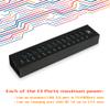 13-Port USB 3.0 Aluminum Hub (All Data/Charging BC 1.2), 12V/5A Premium Power Adapter (UGT-AH131U3-BK) view 3