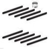 10 Pcs Black Standard Pen Nibs for WACOM CTL-490, CTL-690, CTH-490, CTH-690 w/Removal Ring view 1