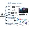 HaiweiTech 8.5 MP 20X Zoom PTZ Camera 4K 60fps Streaming Camera Wide-Angle Lens SDI HDMI RS232 RS485 USB3.0 Interface for Broadcasting Video Conferencing, Church Live and Teleducation view 4