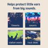 Kids Ear Muffs 22DB Blue view 2