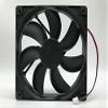 PY-1225H12S DC12V 0.35A POWERYEAR 12CM 12025 Cooling Fan 2-Wire view 2