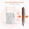 Tenda WiFi Extender, Strong AC1200 WiFi Range Extender with Ethernet Port, WiFi Signal Booster Covers Up to 1300 Sq.ft and 20 Devices, Dual-Band and Double-Antennas WiFi Repeater(A18) view 3