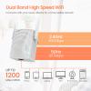Tenda WiFi Extender, Strong AC1200 WiFi Range Extender with Ethernet Port, WiFi Signal Booster Covers Up to 1300 Sq.ft and 20 Devices, Dual-Band and Double-Antennas WiFi Repeater(A18) view 4