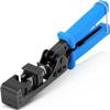 Everest easyJACK - 90 Angled Speed Termination Keystone Tool - Time Saver Network Punch Down Tool - To Be Used ONLY with Everest 90 Angled RJ45 Cat5e, Cat6a and Cat6 Keystone Jacks (B087N7QQD2) view 1
