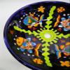 15" round TALAVERA VESSEL SINK Mexican handmade ceramic bathroom basin, folk art view 3