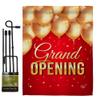 Grand Opening Balloon Garden Flag Set with Stand Novelty Merchant Open Sale Store Retail Business Advertisement Promotion Small Decorative Gift Yard House Banner Made In USA 13 X 18.5 view 1