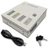 18 Channel 12 Volt DC Output 10A CCTV Distributed Power Supply Box for Security Camera with AC Plug and Lock for Security Cameras, DVRs, CCTV Power Supply (10A 18-Channel) view 2