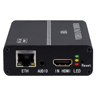 HaiweiTech HAH-101V H.264 CVBS VGA YPBPR HDMI Encoder 1080P Live Streaming Video Encoder Support SRT HLS RTMPS HTTP RTSP RTMP UDP for YouTube, Wowza Live Streaming(MINI)