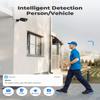 REOLINK 8CH 5MP PoE Security Camera System, 4pcs Wired PoE IP Cameras Outdoor with Person/Pet/Vehicle Detection, 4K 8CH NVR with 2TB HDD for 24-7 Recording, RLK8-410B4-5MP Black view 3