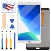 Screen Replacement for Samsung Galaxy Tab A 7.0 T280 Tablet SM-T280 LCD Display Touch Digitizer Panel Full Assembly Glass Kits(Not for 3G Version & T285 & No Earpiece Hole) (White) view 1