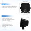 GUZARE Boats Marine Radio Bluetooth and Speakers Audio System Package - Waterproof Marine Stereo Receiver+ 1 Pari 4 inches Black Speakers + Antenna for Boats ATV UTV Motorcycle 306.301B.056B view 4