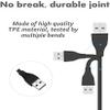 FitTurn USB Charger Cable Dock Compatible with Garmin Approach S42 Watch Replacement USB Charge Charging Cable Wire Cord Dock Clip Data Sync for Approach S42 S40 S12 S60 X10 S10 Smart Watch (Black) view 2