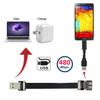 cablecc USB 2.0 Type-A Male to Female Extension Data Flat Slim FPC Cable for FPV & Disk & Scanner & Printer 100CM view 2
