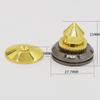 4 Sets Speakers Stand Feet Foot Pad Loudspeaker Box Spikes Cone Floor Foot Nail (Color : 4pcs Stand feet) view 2