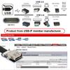cablecc Up Angled USB 2.0 Type-A Male to Female Extension Data Flat Slim FPC Cable for FPV & Disk & Scanner & Printer 20CM view 4