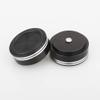 4pcs 39 x 17mm Aluminum Audio Amplifier Speaker Feet Spikes Black/Silver Ring Machine Mats Pads (Color : Black Color) view 3