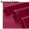 10ft x 10ft Wrinkle Free Maroon Backdrop Curtains for Parties, 2 Panels Silky Polyester Photo Backdrop Drapes for Wedding Birthday Christmas Photography Background Stand view 4