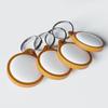 3D Cabin Keyring Holder Attachment Compatible with the AirTag (4 Pack) Low Profile for Tracking Device - Pop Fit Orange view 1