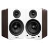 Fluance Ai61 Powered 2-Way 2.0 Stereo Bookshelf Speakers with 6.5" Drivers, 120W Amplifier for Turntable, TV, PC and Bluetooth 5 Wireless Music Streaming - RCA, Optical, USB & Sub Out (White Walnut) view 1