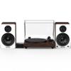 Fluance Reference RT83 High Fidelity Vinyl Turntable (Walnut), PA10 Phono Preamp, Ai61 Powered 6.5" Bookshelf Speakers (White Walnut), Ortofon 2M Red Cartridge, 120W Class D Amplifier, Bluetooth view 1