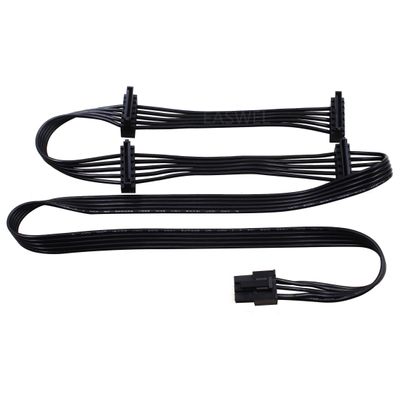 GPU 6Pin to 4 SATA Modular Power Cable for Corsair RM1000x RM750X RM650x RM550x