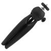 BGNing 1/4 Screw Ball Head Smart Phone Holder Mini Tripod Mount Projector Bracket Selfie Stick for DSLR Camera (Black) view 3