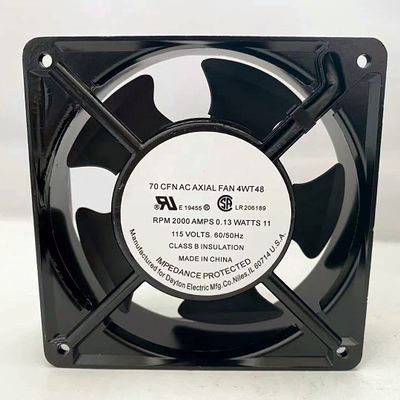 4WT48 115V 120mm Axial Fan, 115V 0.13A 12012038mm Cooling Fan