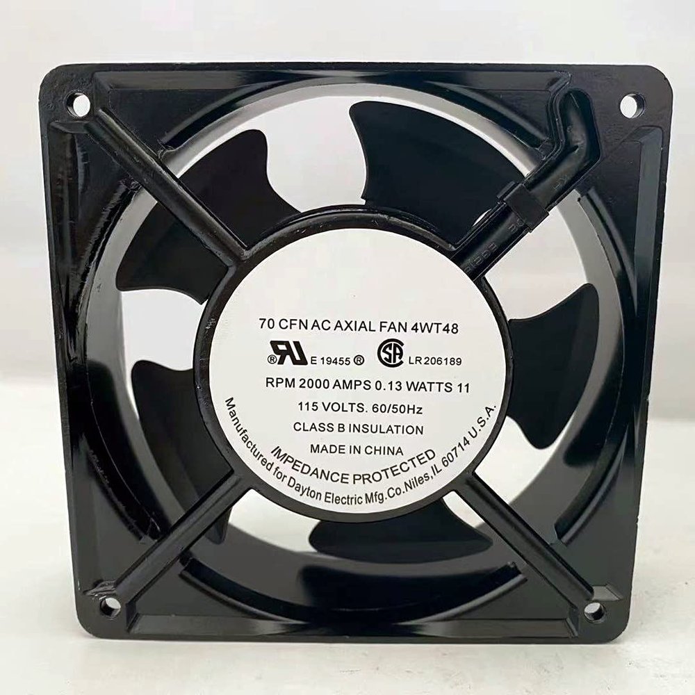 4WT48 115V 120mm Axial Fan, 115V 0.13A 12012038mm Cooling Fan