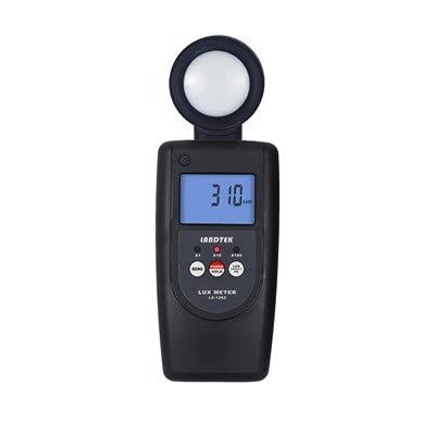 MeterTo Integral Type Lux Meter LX-1262 Illuminometer Meter, Brightness Tester, Range: 0~4,999 Lux; 5,000~49,999 Lux; 50,000~500,000 Lux, 0~20,000 FC