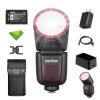 Godox V1-C V1C Godox Flash Speedlight Round Head Speedlite, 2.4G X Wireless HSS 76Ws Speedlight Flash for 6D 7D 50D 60D 500D 550D 600D 650D 1000D 1100D 1DX 580EX II 5D Mark II III (V1C USA Version) view 1